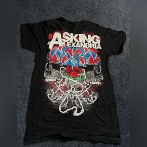 Asking Alexandria Black Graphic Tee
